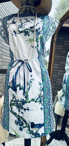 Robe vintage coton vivienne - vintage,
