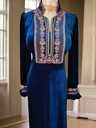 Caftan robe hôtesse longue - caftan,